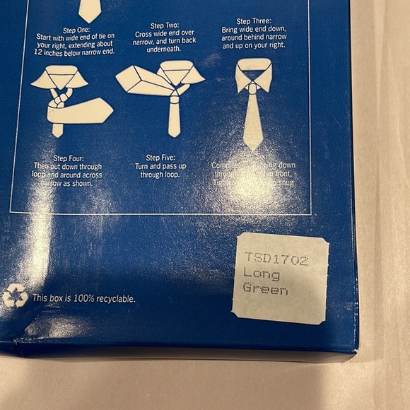 Paul Fredrick Men’s Silk Tie Green Paisley Y2K Formal Dress Necktie NWT - Picture 3 of 3